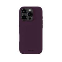 Гръб Holdit Silicone за iPhone 16 Pro - Deep Plum - 1