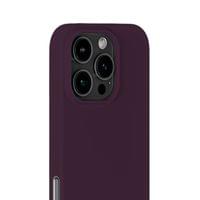Гръб Holdit Silicone за iPhone 16 Pro - Deep Plum - 3 Гръб Holdit Silicone за iPhone 16 Pro - Deep Plum - 3
