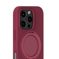 Гръб Holdit Silicone MagSafe Stand за iPhone 16 Pro - Red... - 2 Гръб Holdit Silicone MagSafe Stand за iPhone 16 Pro - Red... - 2