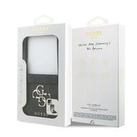 Гръб Guess PU 4G Metal Logo Case за Samsung Galaxy Z Flip... - 6