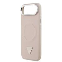 Гръб Guess PU Leather Triangle Logo MagSafe Case за... - 4 Гръб Guess PU Leather Triangle Logo MagSafe Case за... - 4