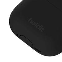 Калъф Holdit Silicone Case Solid AirPods 4 - Черен - 2 Калъф Holdit Silicone Case Solid AirPods 4 - Черен - 2