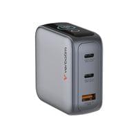 Verbatim Mini GaN Charger 100W with Display + 100W USB-C... - 2