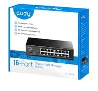 Cudy GS1016E 16-Port Gigabit Light Managed Switch, 16... - 3