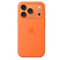 Apple iPhone 17 Pro Silicone Case with MagSafe – Orange - 1
