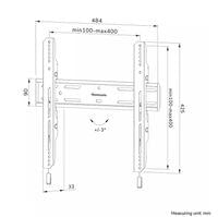 Neomounts Level-850 TV mount wall 40-75&amp;quot; - fixed -... - 13