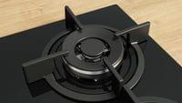 Bosch PPH6A6I10, SER6, Gas hob, 4 zones, Wok burner, 9... - 4