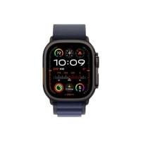 Apple Watch 49mm Loop: Navy Alpine Loop - Small - Black... - 2