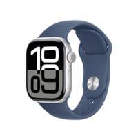 Apple Watch 42mm Sport Band: Denim Sport Band - S/M - 2