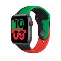 Apple 44mm Black Unity Sport Band - S/M - 2