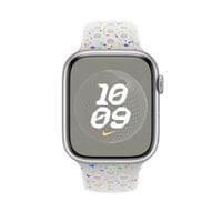 Apple 45mm Pure Platinum Nike Sport Band - M/L - 2