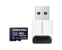 Samsung 256GB micro SD Card PRO Ultimate with USB Reader  - 4
