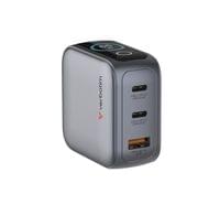 Verbatim Mini GaN Charger 65W with Display + 60W USB-C to... - 3