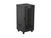 Lanberg Rack Cabinet 19" Free-Standing 24U/600X600 (FlAT... - 2 Lanberg Rack Cabinet 19" Free-Standing 24U/600X600 (FlAT... - 2