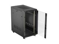Lanberg Rack Cabinet 19&amp;quot; Free-Standing 22U/600X1000 (FlAT... - 4