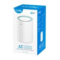 Cudy M1300 (1-Pack) AC1200 Wi-Fi Gigabit Mesh Solution... - 2