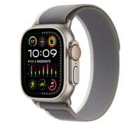 Apple 49mm Green/Gray Trail Loop - S/M - 2