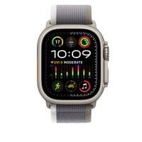 Apple 49mm Green/Gray Trail Loop - S/M - 2