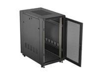Lanberg Rack Cabinet 19" Free-Standing 22U/600X1000 (FlAT... - 2 Lanberg Rack Cabinet 19" Free-Standing 22U/600X1000 (FlAT... - 2