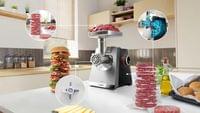 Bosch MFWS860M, SER8, Meat mincer, Blocking power: 2500W,... - 3