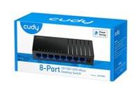 Cudy GS108 8-Port Gigabit Metal Switch, 8 10/100/1000M... - 2