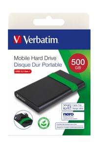 Verbatim Mobile Hard Drive USB 3.2 Gen 1 500GB Certified... - 5