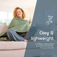 Beurer HD 72 Waffle Sage Green Heated overblanket; Soft... - 2 Beurer HD 72 Waffle Sage Green Heated overblanket; Soft... - 2
