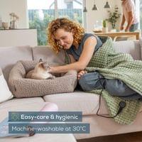 Beurer HD 72 Waffle Sage Green Heated overblanket; Soft... - 3 Beurer HD 72 Waffle Sage Green Heated overblanket; Soft... - 3