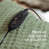 Beurer HD 72 Waffle Sage Green Heated overblanket; Soft... - 4 Beurer HD 72 Waffle Sage Green Heated overblanket; Soft... - 4