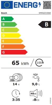 Bosch SMH6ZCX06E SER6 Intelligent dishwasher fully... - 12