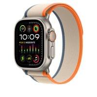 Apple 49mm Orange/Beige Trail Loop - M/L - 2