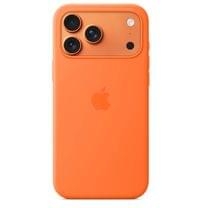 Apple iPhone 17 Pro Max Silicone Case with MagSafe – Orange - 1