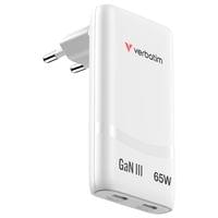 Verbatim Fold &amp;#039;n&amp;#039; Go GaN Charger 65W EU... - 6