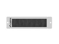 Lanberg 10&amp;quot; cable entry brush panel, grey