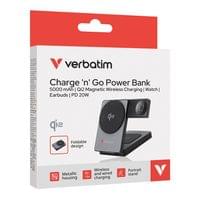Verbatim Foldable 3-in-1 Qi2 Magnetic Wireless Power Bank... - 2