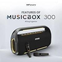 HiFuture MusicBox300 Black, 150W Output, Karaoke Enable,... - 1