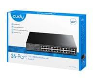 Cudy FS1024 24-Port 10/100 Mbps Metal Switch - 3