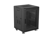 Lanberg rack cabinet 19" free-standing 15U/600X600 (FLAT... - 3 Lanberg rack cabinet 19" free-standing 15U/600X600 (FLAT... - 3