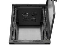 Lanberg rack cabinet 19" free-standing 15U/600X600 (FLAT... - 4 Lanberg rack cabinet 19" free-standing 15U/600X600 (FLAT... - 4