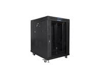 Lanberg rack cabinet 19" free-standing 15U/800x1000 (flat... - 2