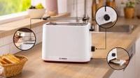 Bosch TAT3M121, MyMoment Compact toaster, 950 W, Auto... - 2