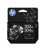 HP 302XL/304XL Black Original Ink Cartridge - 1 HP 302XL/304XL Black Original Ink Cartridge - 1