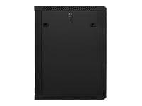 Lanberg rack cabinet 19&amp;quot; wall-mount 18U / 600x600 for... - 3