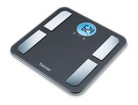 Beurer BF 195 diagnostic bathroom scale; round LCD...