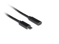 Lanberg USB-C M/F 3.1 cable 1.5m - 3