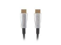Lanberg HDMI M/M v2.0 cable 20m optical black aoc - 2 Lanberg HDMI M/M v2.0 cable 20m optical black aoc - 2