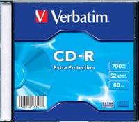 Verbatim CD-R 52X SC SINGLE WRAP 700MB EXTRA PROTECTION