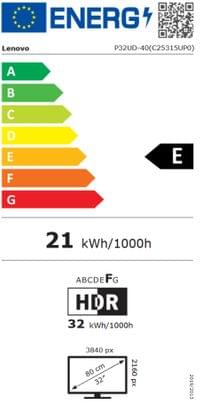 Lenovo ThinkVision P32UD-40 31.5&amp;quot; IPS - 8