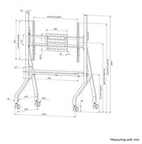 Neomounts Move Go TV trolley 55-86" - fast installation -... - 8 Neomounts Move Go TV trolley 55-86" - fast installation -... - 8