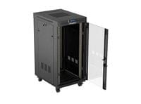Lanberg Rack Cabinet 19" Free-Standing 24U/600X800 (FlAT... - 2 Lanberg Rack Cabinet 19" Free-Standing 24U/600X800 (FlAT... - 2